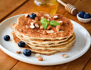 Almond Berry Pancakes