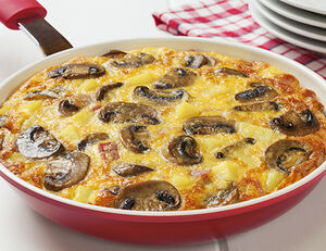 Bacon and Mushroom Frittata