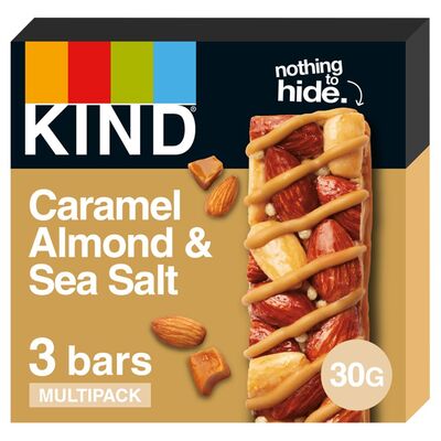 Kind Mp Caramel Almond & Sea Salt 90g