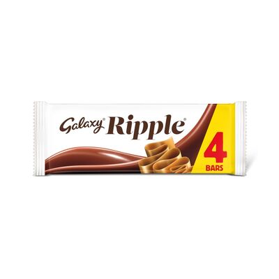 Galaxy Ripple Multipack 4 Pack 120g