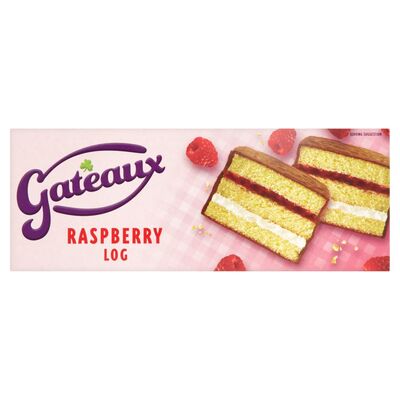 Gateaux Raspberry Log 215g