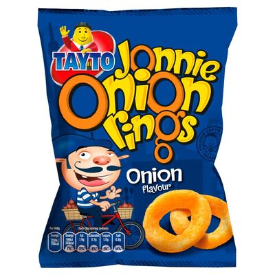 Tayto Jonnie Onion Rings Bag 28g
