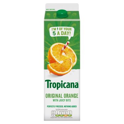 Tropicana Orange Juice Original 900ml