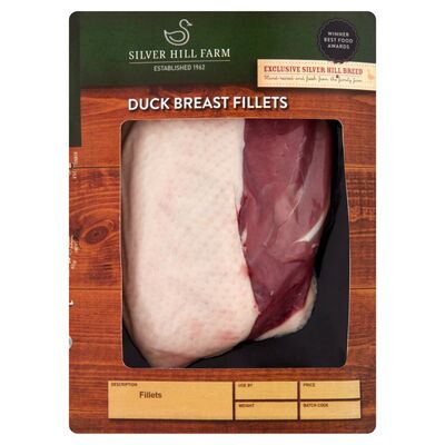 Silver Hill Duck Breast Fillets 2 Pack 400g