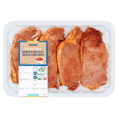 Centra Fresh Irish Memphis BBQ Pork Chop 425g
