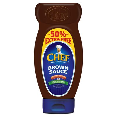 Chef Brown Sauce 50% Extra Free 485g