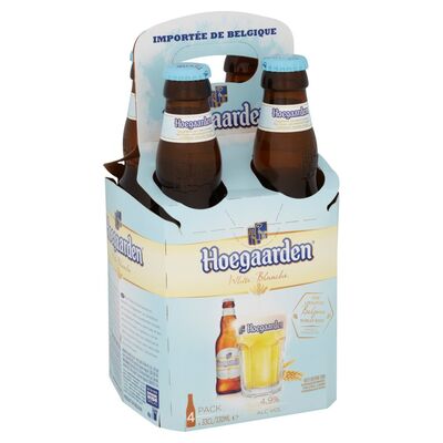 Hoegaarden Beer Bottle Pack 4 x 330ml 