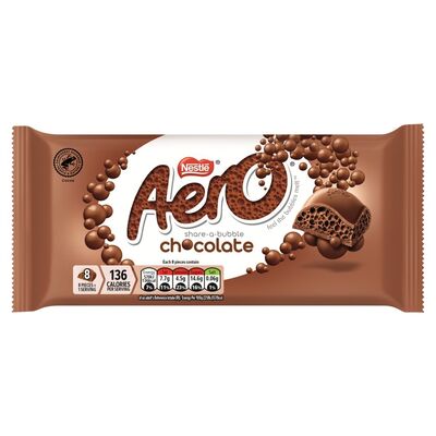 Nestlé Aero Purely Chocolate Bar 90g