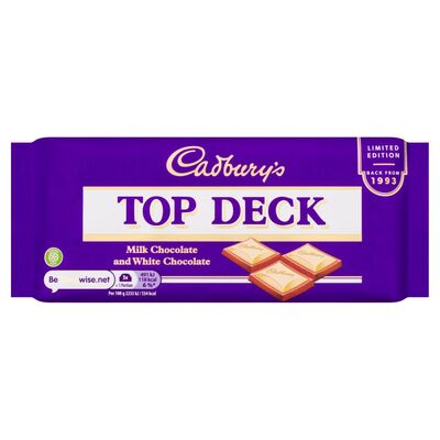 Cadbury Top Deck Bar 110g