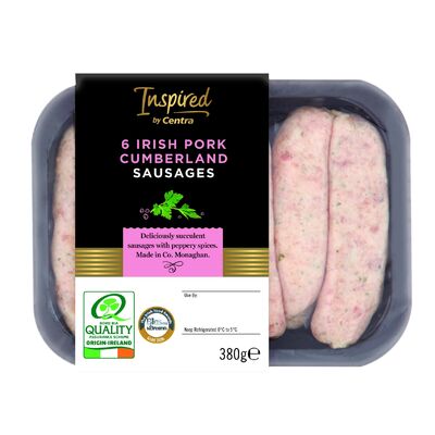 Inspired by Centra Irish Pork Cumberland Sausages 380g
