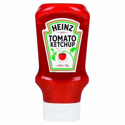 Heinz Tomato Ketchup Top Down 460g (Buy 1 x Can Pack + 1 x Heinz Ketchup For €6.50)