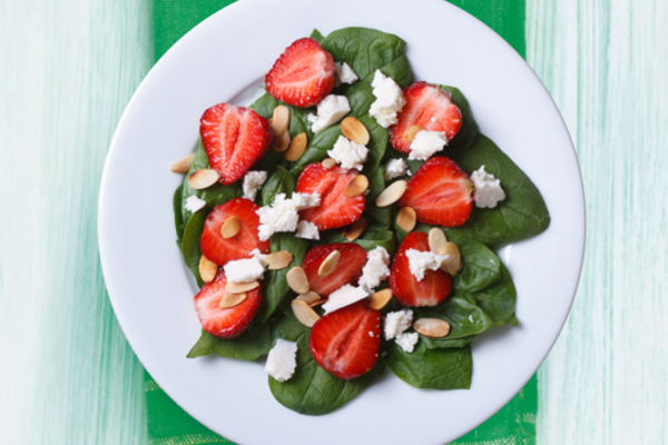 Strawberry Goats Cheese Salad Strawberry Goats Cheese Salad