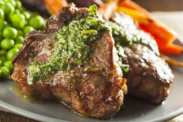 Lamb Chops with Pesto Crumb Lamb Chops with Pesto Crumb
