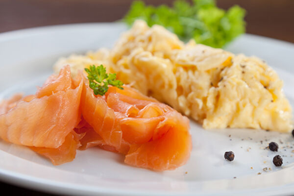 Smoked Salmon Scrambled Eggs Smoked Salmon Scrambled Eggs