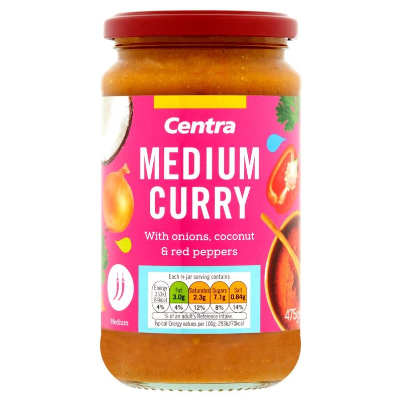 Centra Medium Curry 475g